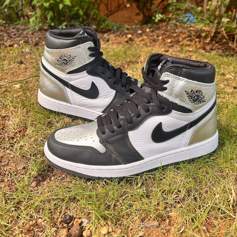 Jordan 1 retro high sliver men's 8.5